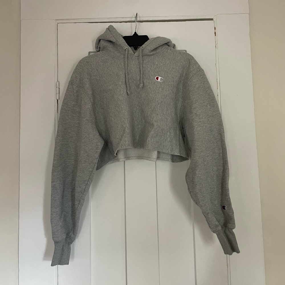 Champion Women’s Cropped Sweatshirt Hoodie